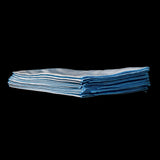 Light Blue Microfiber Diamond - Glass Towel