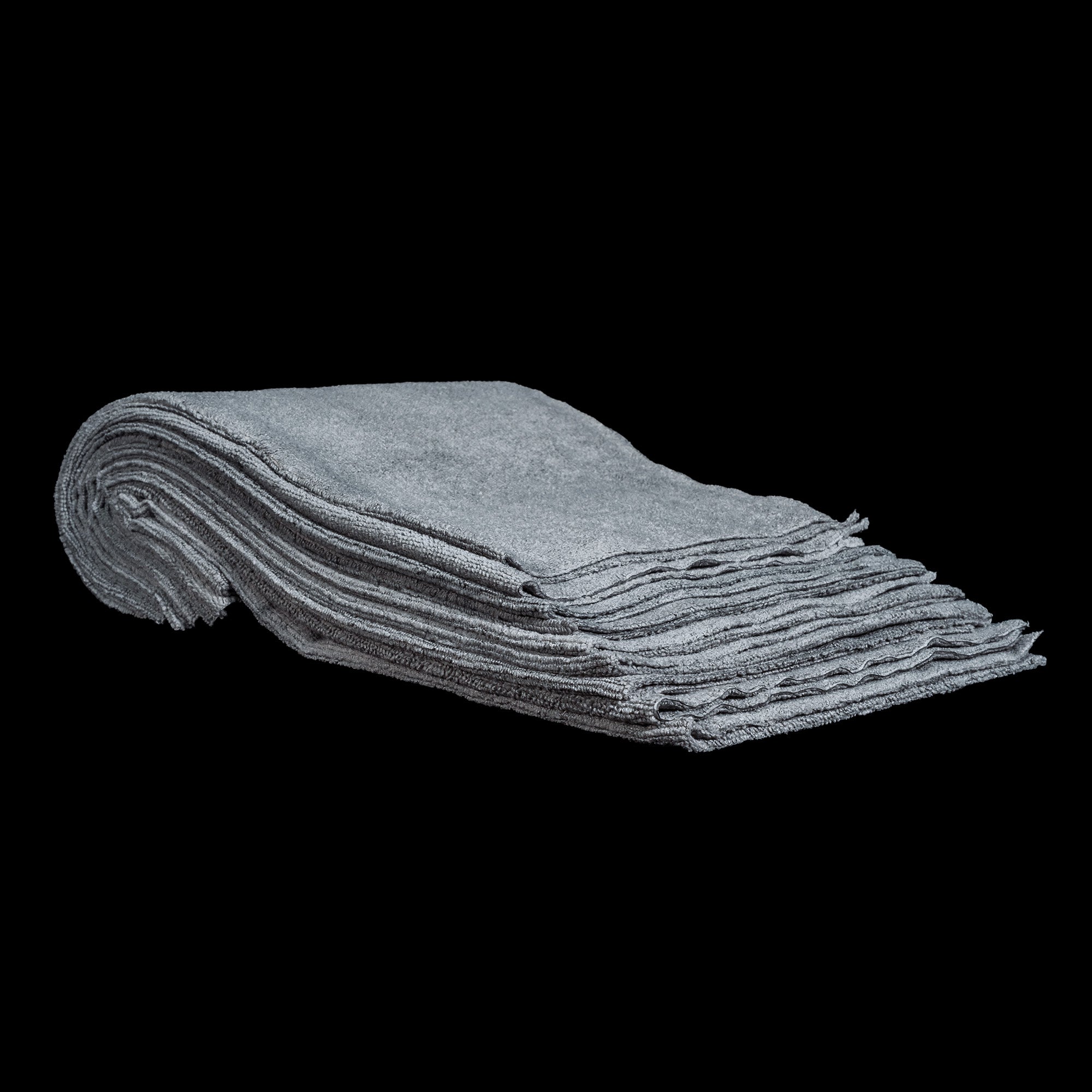 Grey Microfiber Edgeless Towel