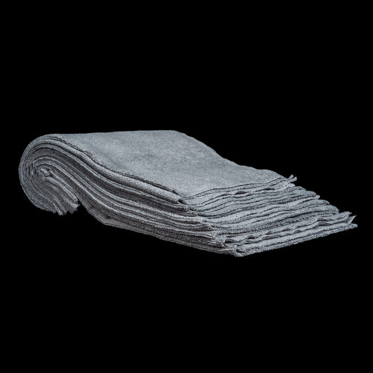 Grey Microfiber Edgeless Towel