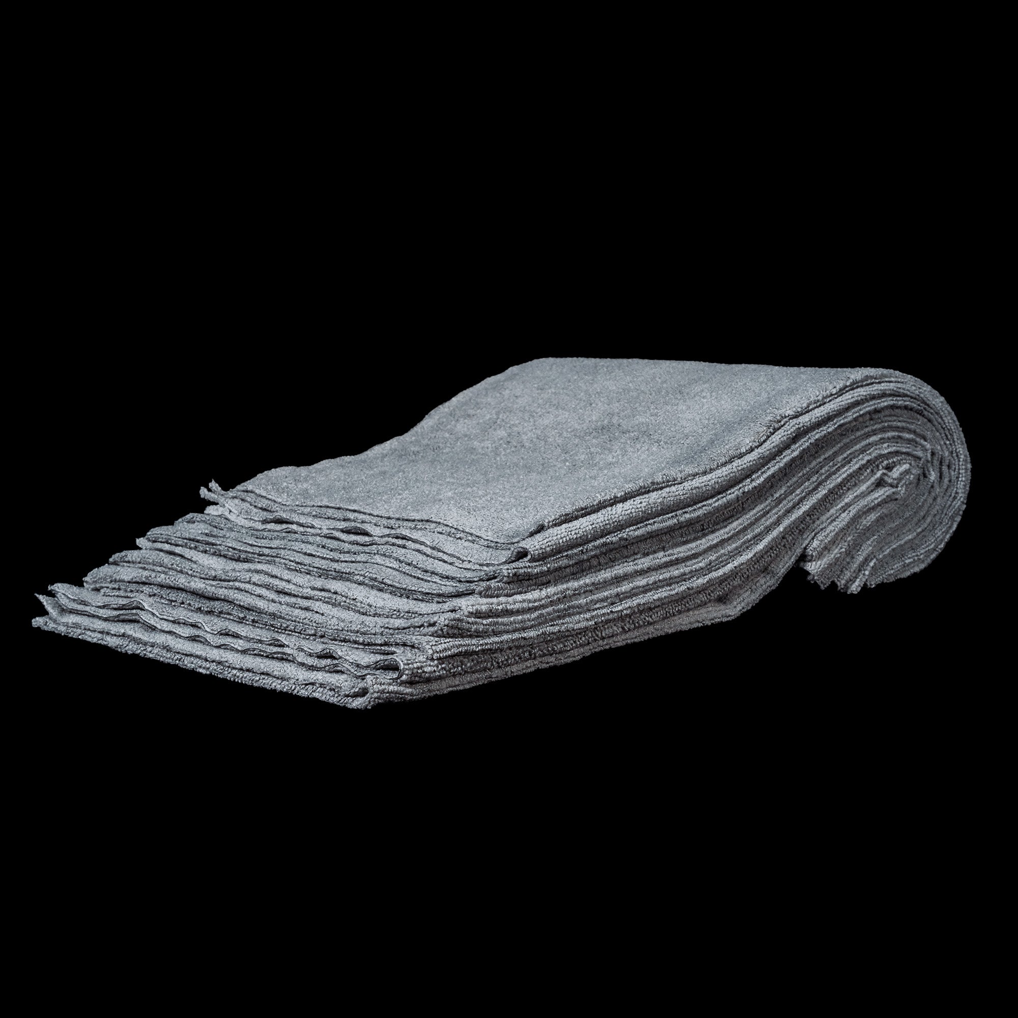 Grey Microfiber Edgeless Towel