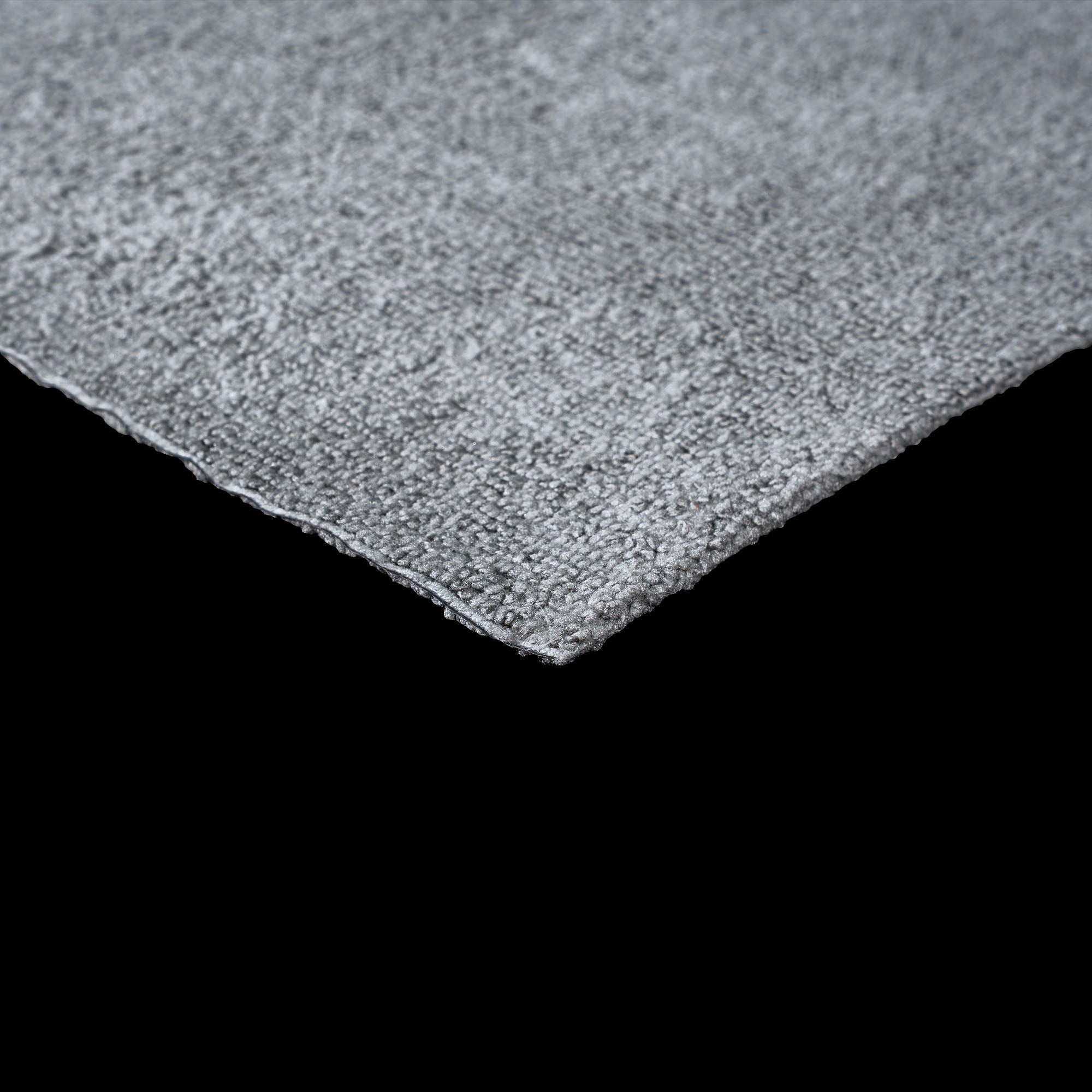 Grey Microfiber Edgeless Towel