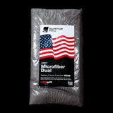 Grey Microfiber Dual Plush Towel