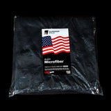 Black Microfiber Edgeless Towel