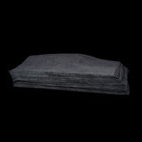 Black Microfiber Edgeless Towel