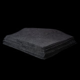 Black Microfiber Edgeless Towel