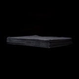 Black Microfiber Edgeless Towel